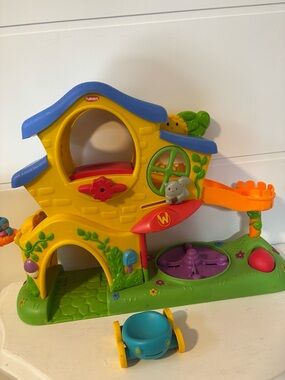 Playskool Weebles Turn 'N Tumble Home With car